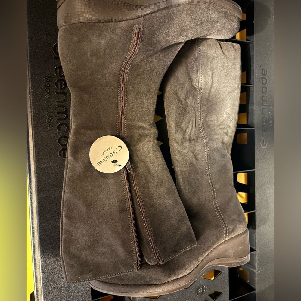 La CANADIENNE Women's Winter Wedge Boots NWT $650